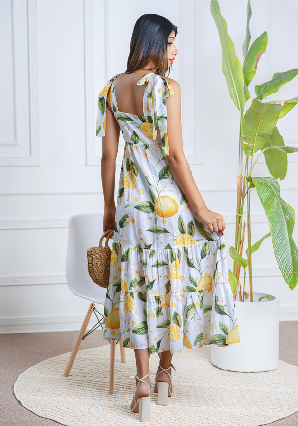 GEORGIA LEMON DRESS